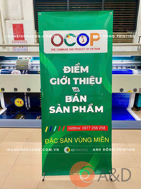 In Standee Bình Dương, in tận xưởng Thủ Dầu Một