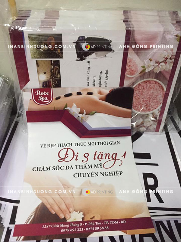 In tờ rơi A5 giá rẻ tại Bình Dương