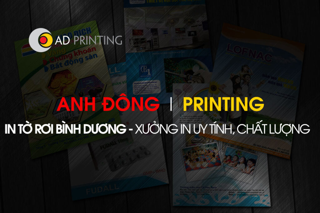 In tờ rơi Bình Dương